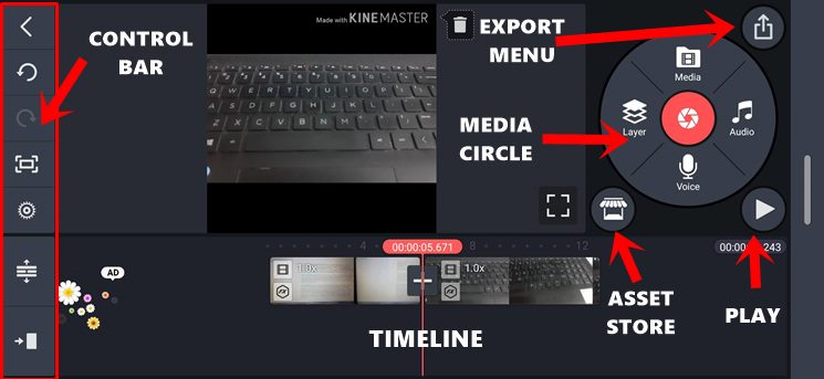 KineMaster Review | Mobile Video Editor you Can't Ignore 2 KineMaster Basic Settings