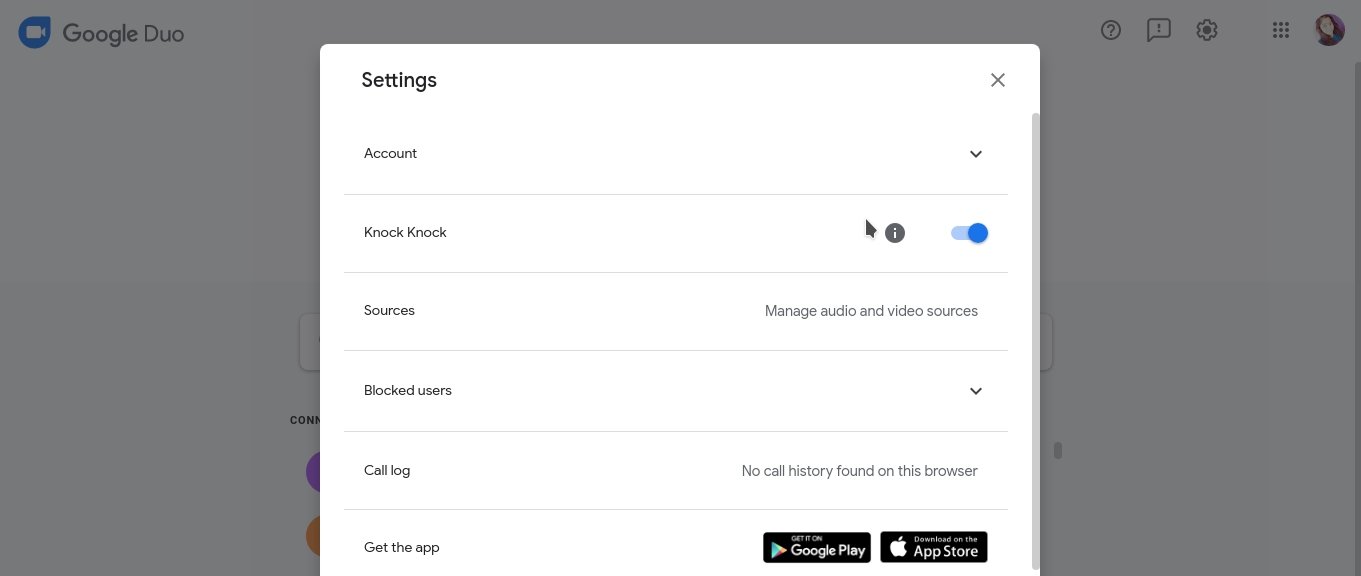 Google Duo Web | Make Web Login on Desktop Browser 7 Knock Knock