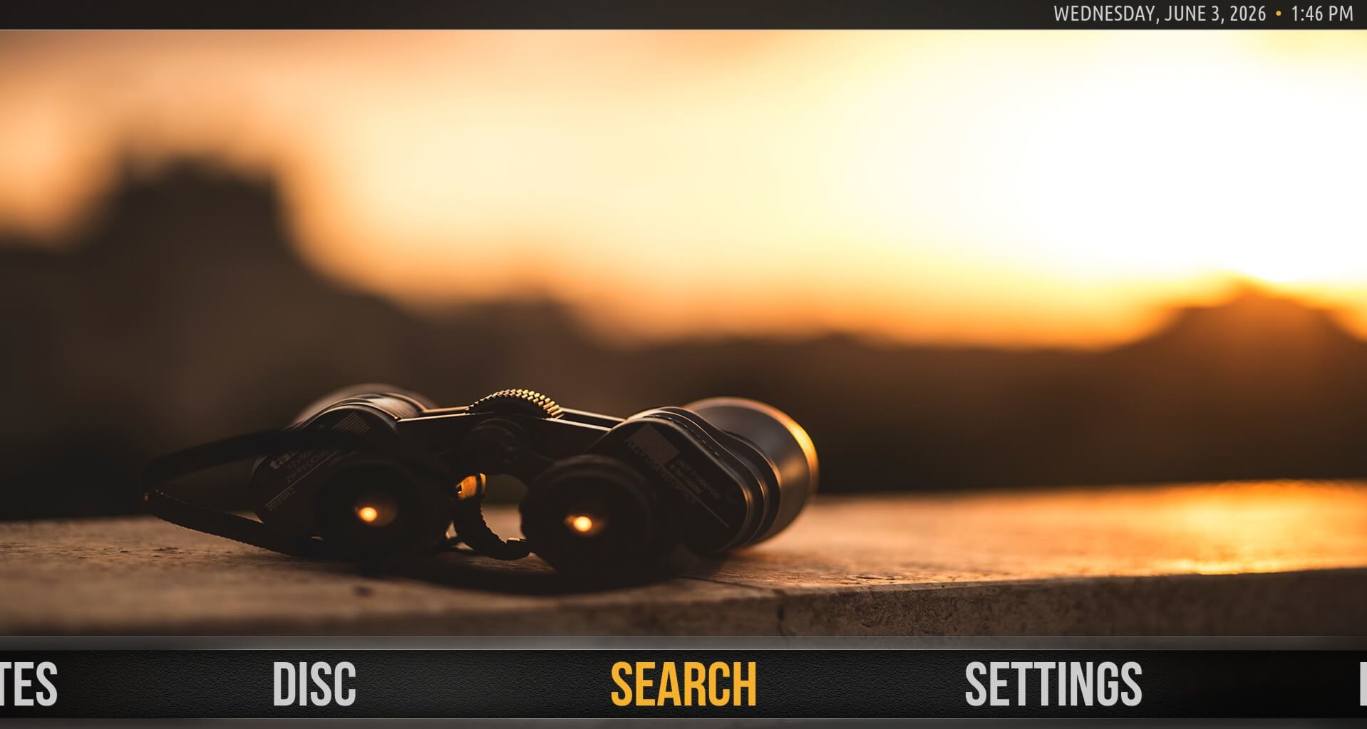 Kodi skin Amber