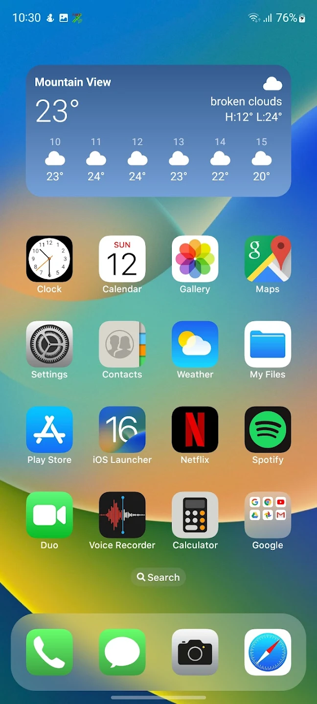 5 Best iOS 16 Launchers for Android 3 Launcher iOS 16