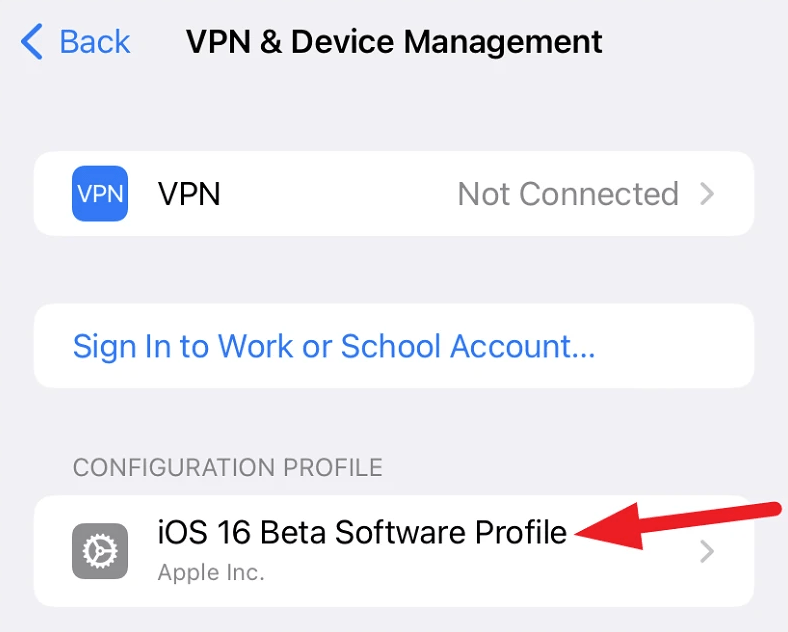 How to Exit the iOS 16 Beta Testing Program? 4 delete ios 16 beta profile iphone