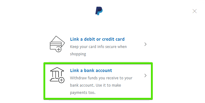 What to Do if PayPal Account Not Verified 5 Link a Bank Account