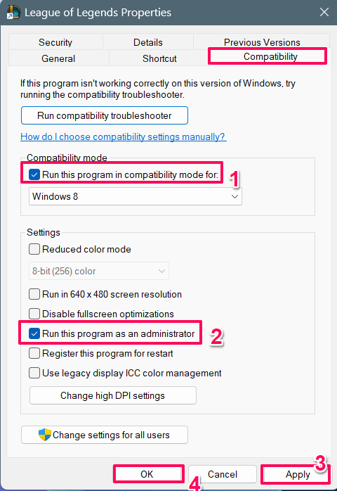 Click on Run this program as an administrator 