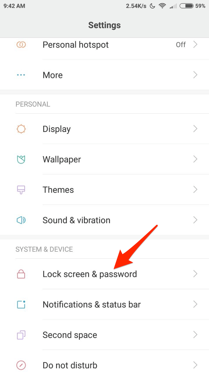 Fix Fingerprint Not Working on all the Xiaomi Devices 3 Lockscreen_and_Password
