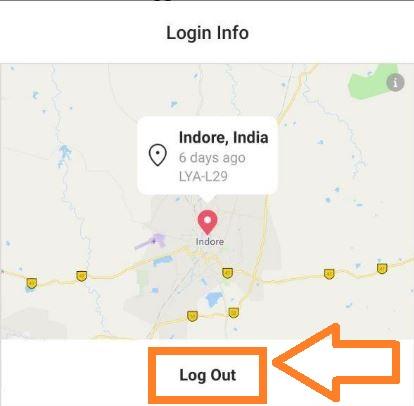 Instagram Login Activity Shows the Wrong Location or Device, Is my Account Hacked? 7 Log-Out