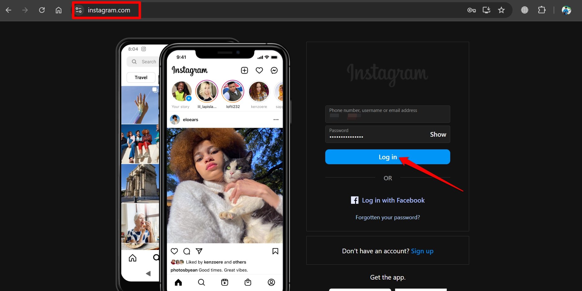 How to Fix Instagram Keeps Logging Me Out? 12 Log in to Instagram from the PC