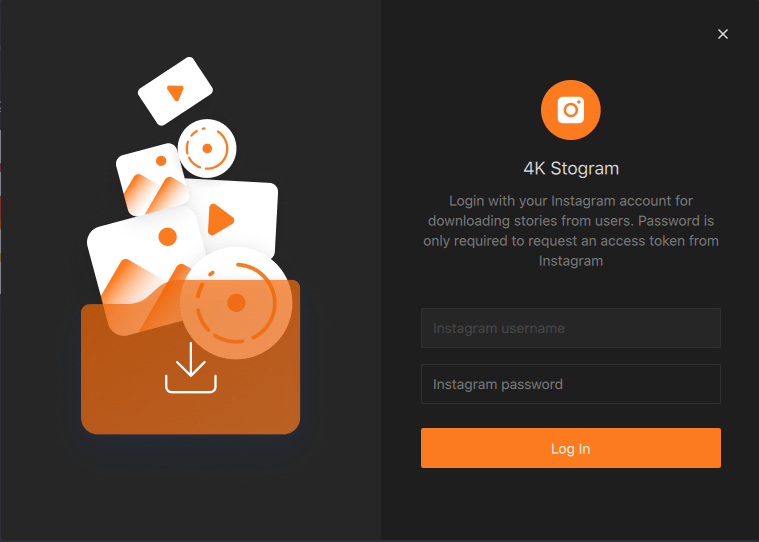4K Stogram | Download Instagram Stories, Videos and Photos 14 Login with Instagram ID and Password