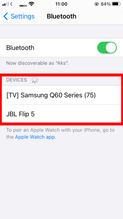 Fix Bluetooth Not Working or Pairing on iPhone 2 Look for Avaiiable Devices