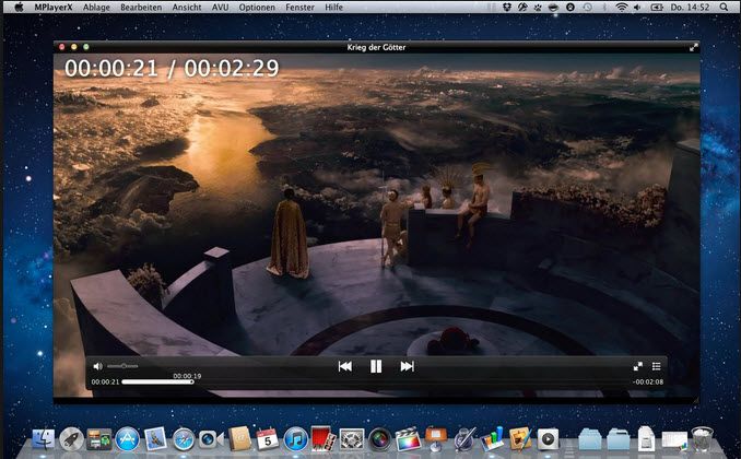 Best Video Player Softwares for MacBook 8 MPlayerX