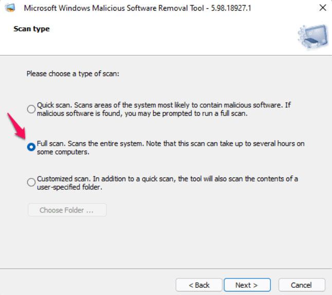 How to Fix Dolby Atmos Not Working in Windows 11? 7 Run Security Scanner