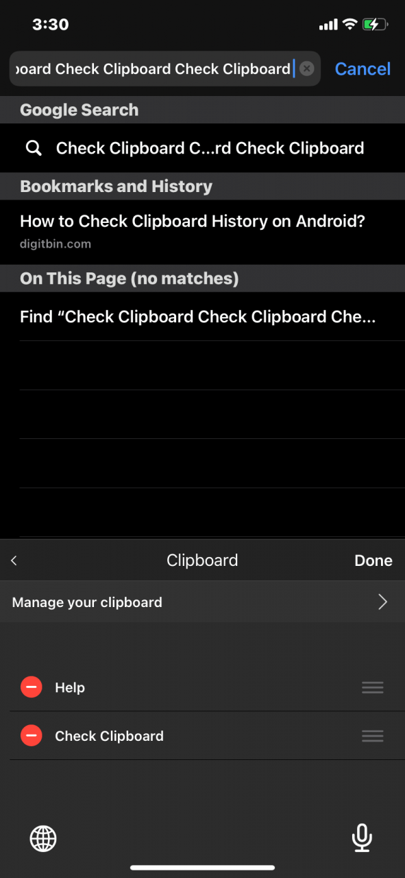 How to Check Clipboard History on iPhone? 13 Manage_Clipboard