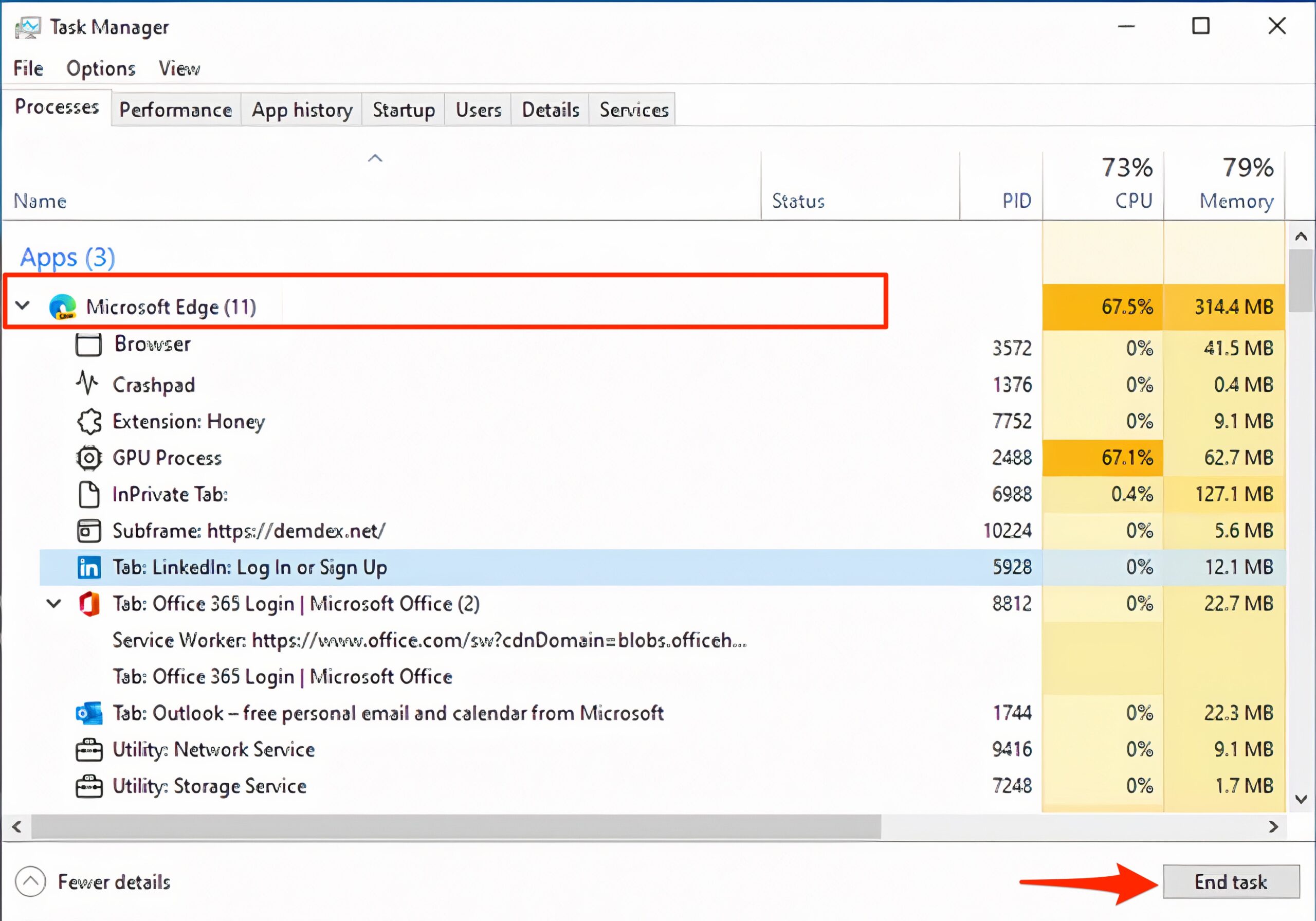 Edge Browser Not Opening on Windows 11: Here's How to Fix it 4 Microsoft-Edge-Windows-Task-Manager