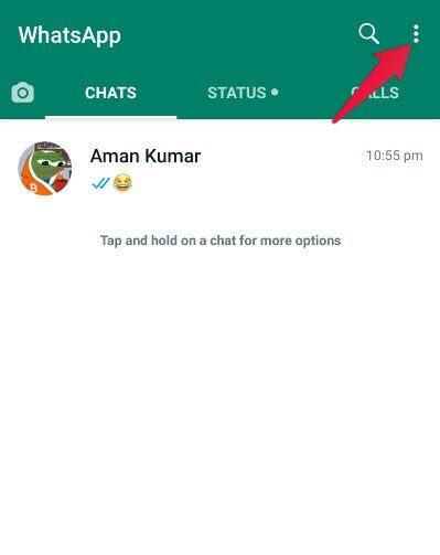 How to Make WhatsApp Video Call on Windows 11? 4 Mobile Three dots