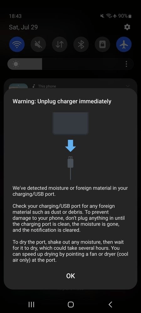 Fix: Moisture Detected in Charging or USB Port on Samsung Devices 2 Moisture Detected in Charging or USB Port on Samsung Devices
