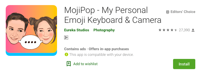Best Memoji and Animoji Apps for Android 5 Mojipop