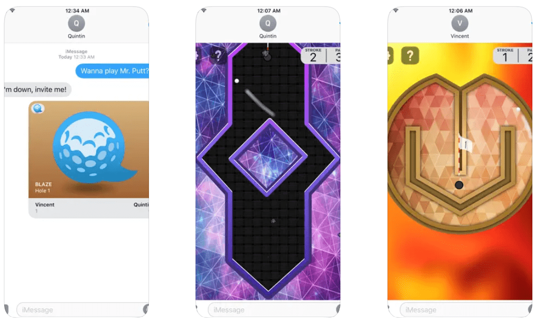 8 Best iMessage Games for iPhone and iPad 8 Mr. Putt
