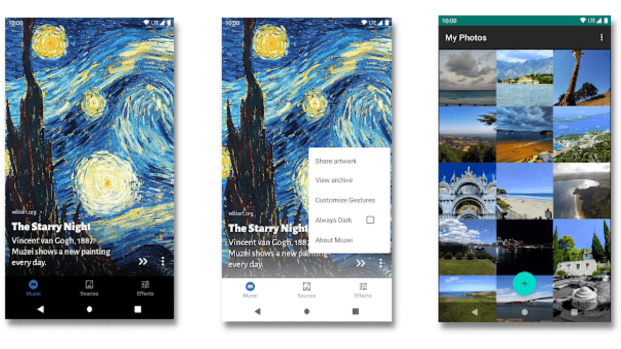 10 Best 3D Live Wallpaper Apps for Android 2 Muzei Live Wallpaper