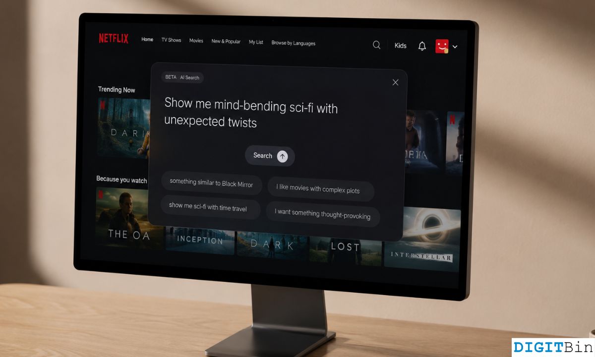 Netflix AI search mood feature