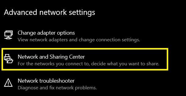 How to Speed Up Downloads on Windows 10? 13 Network and Sharing Center