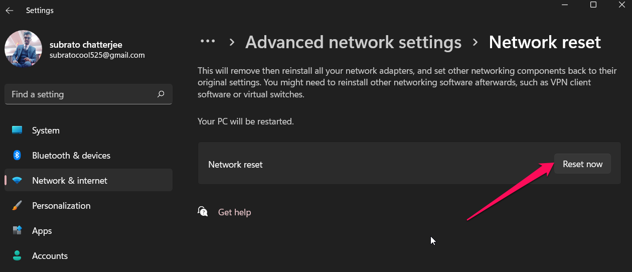 Fix: The Elder Scrolls Online Won't Launch on Windows PC 4 Reset Network Settings