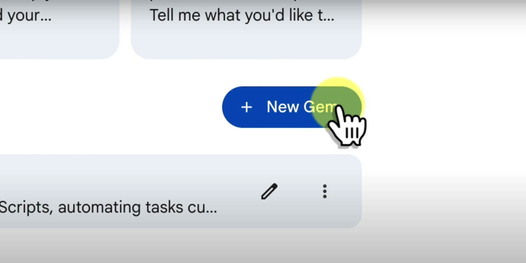 How to Create a Custom Gem on Google Gemini 4 descriptive name that indicates its task. This will help you easily locate the gem even when you have plenty