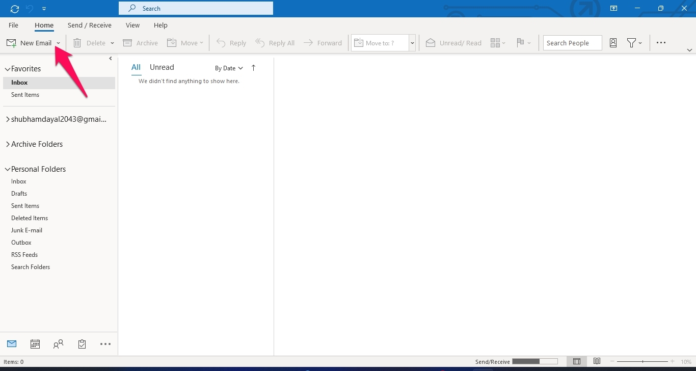 How to Use Outlook Mail on Windows 11? 12 New email 2016