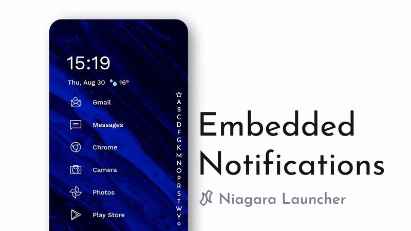 6 Best Android Launchers to Customise Home Screen 2 Niagara Launcher