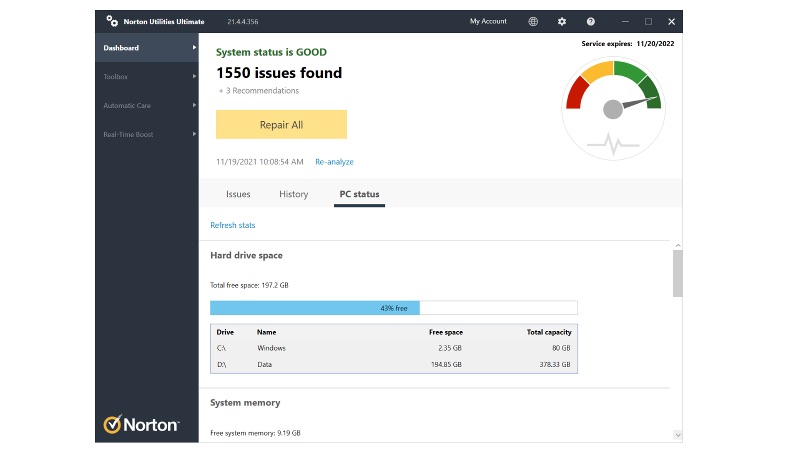 10 Best Windows 11 PC Cleaner Apps 8 Norton Utilities Unlimited