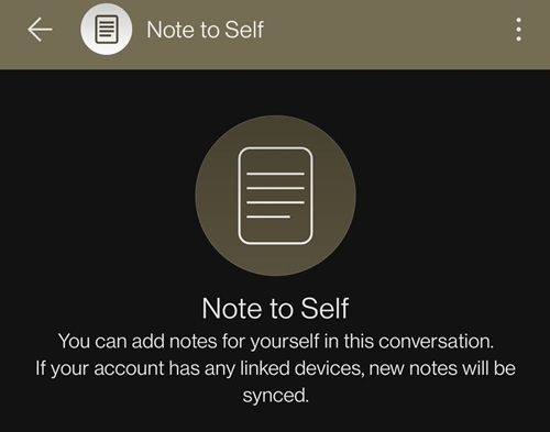 Everything you Need to Know About Signal Messenger 7 Note to Self