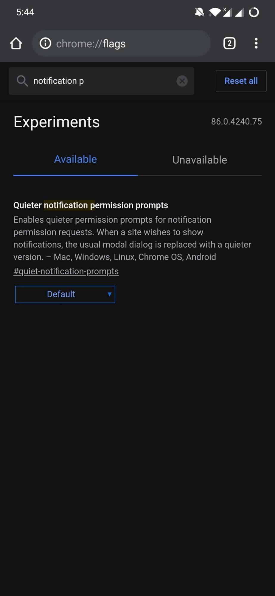 Best Chrome Flags for Android to Boost Browsing 12 Notification
