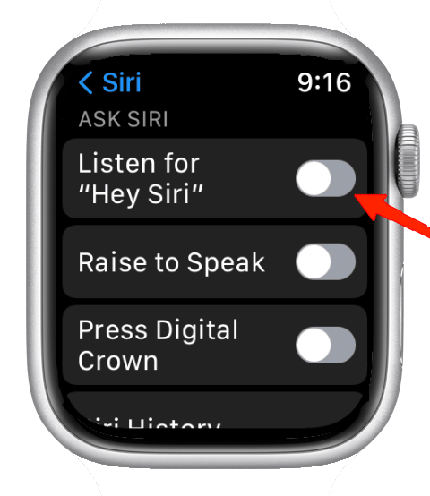 How to Fix Microphone Not Working on Apple Watch 9 Now, go to Siri and turn on all three options.
