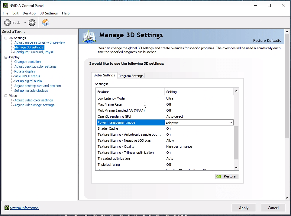 Fix Lag in Valorant Game for PC 22 Nvidia Graphics Settings