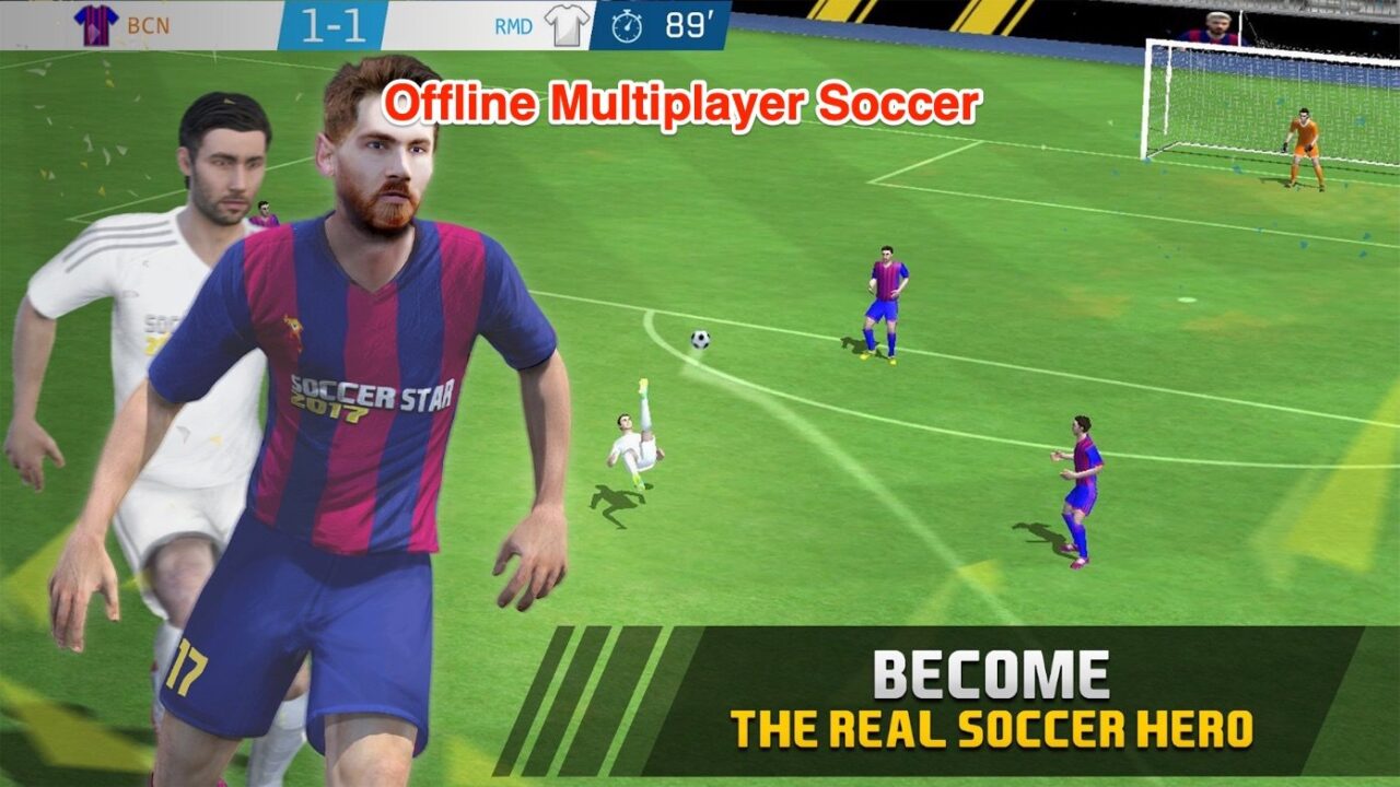 10 Best Free Offline Multiplayer Soccer Games 1 Offline Multiplayer Soccer Games Android Free
