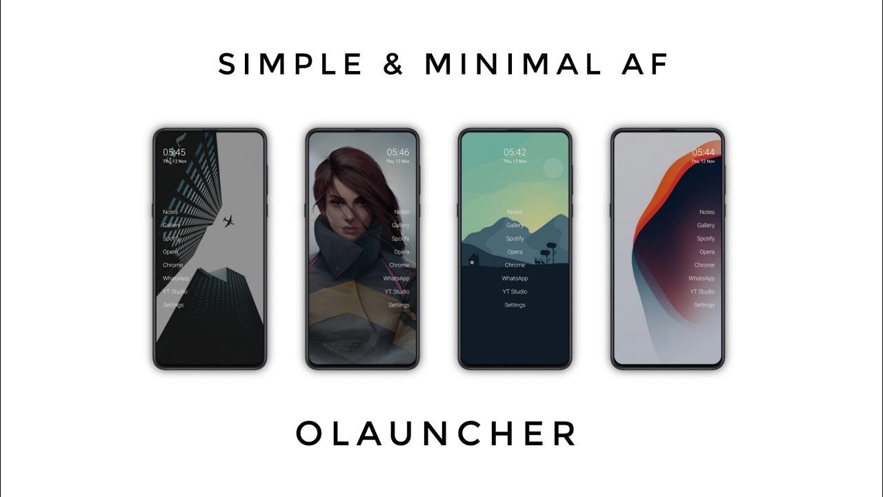 6 Best Android Launchers to Customise Home Screen 6 Olauncher