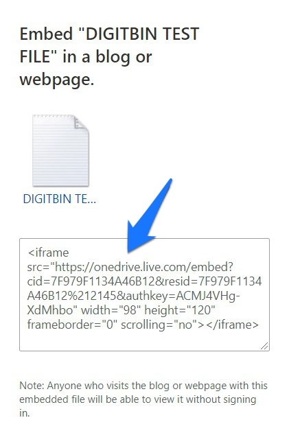 How to Generate Direct Download Link for Cloud Storage? 16 OneDrive Embed Link