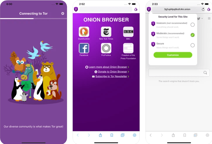 15 Best Browser For iPhone for Surfing the Web 14 Onion Browser