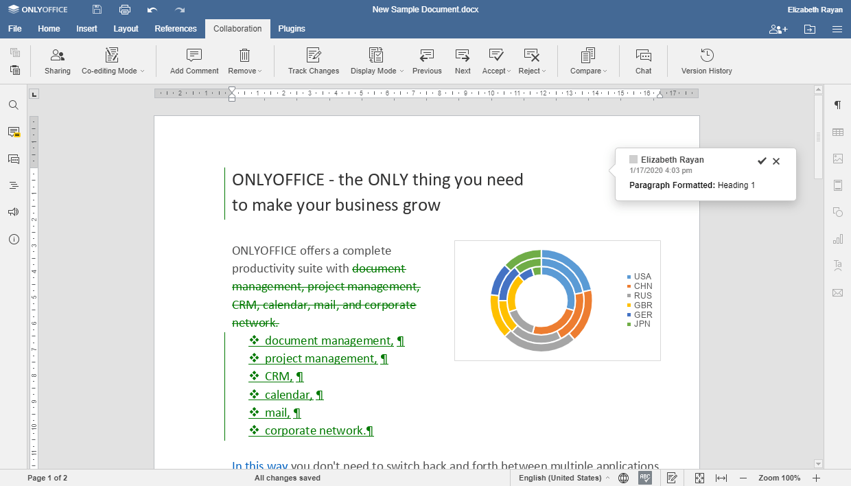 10 Best Alternative to Microsoft Office Suite 9 OnlyOffice