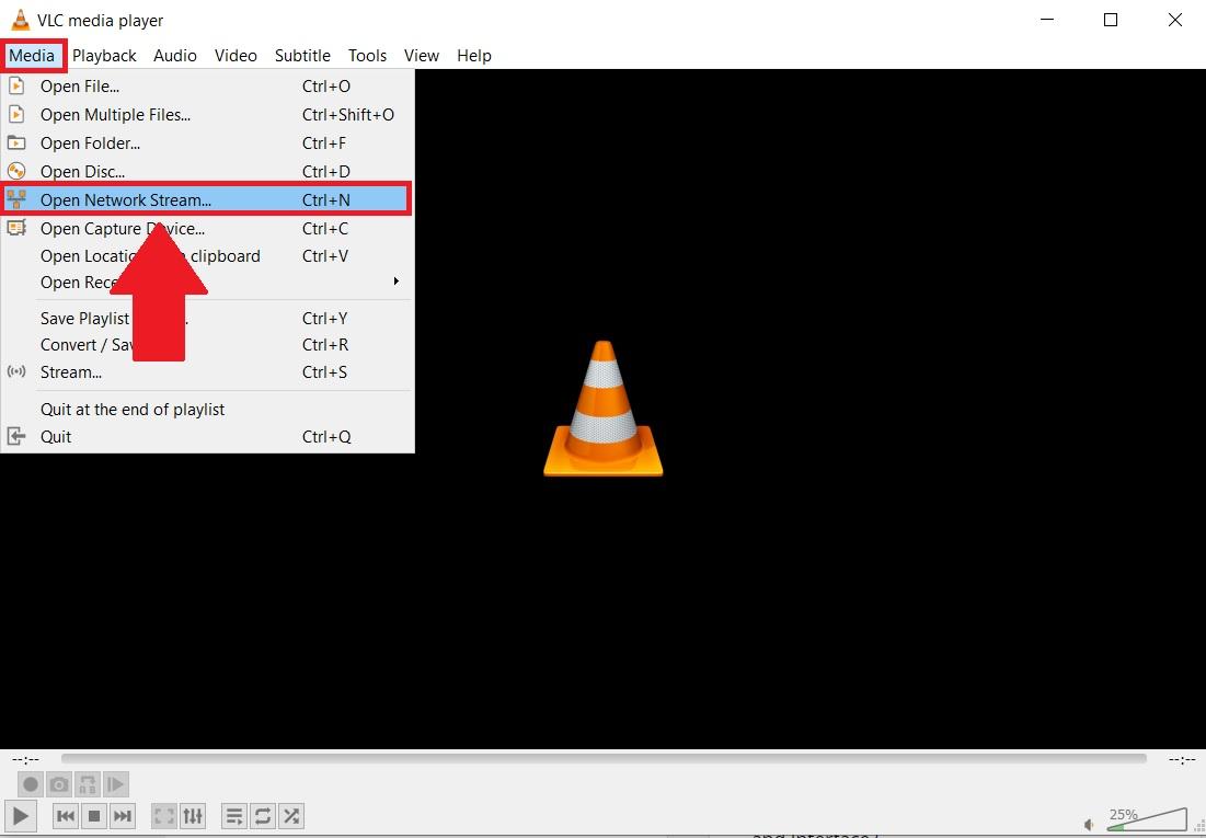 Stream Online Videos on VLC Player | PC and Mobile 3 Open Network Stream
