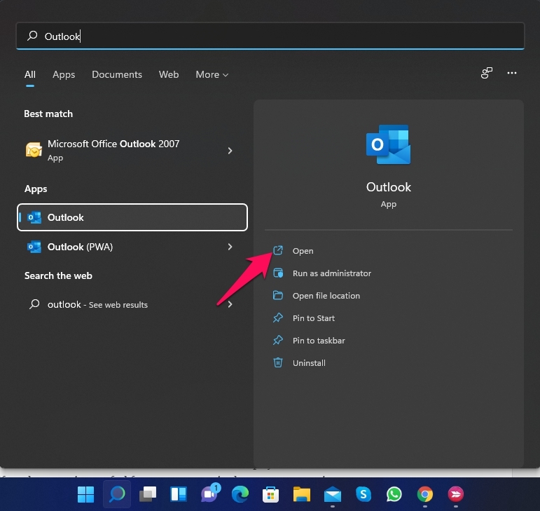 How to Use Outlook Mail on Windows 11? 11 Open Outlook 2016
