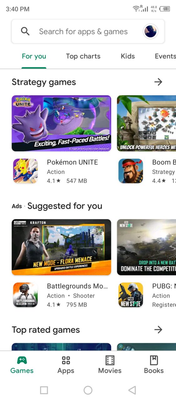 How to Download Apex Legends Mobile? 2 Open Play Store (1)