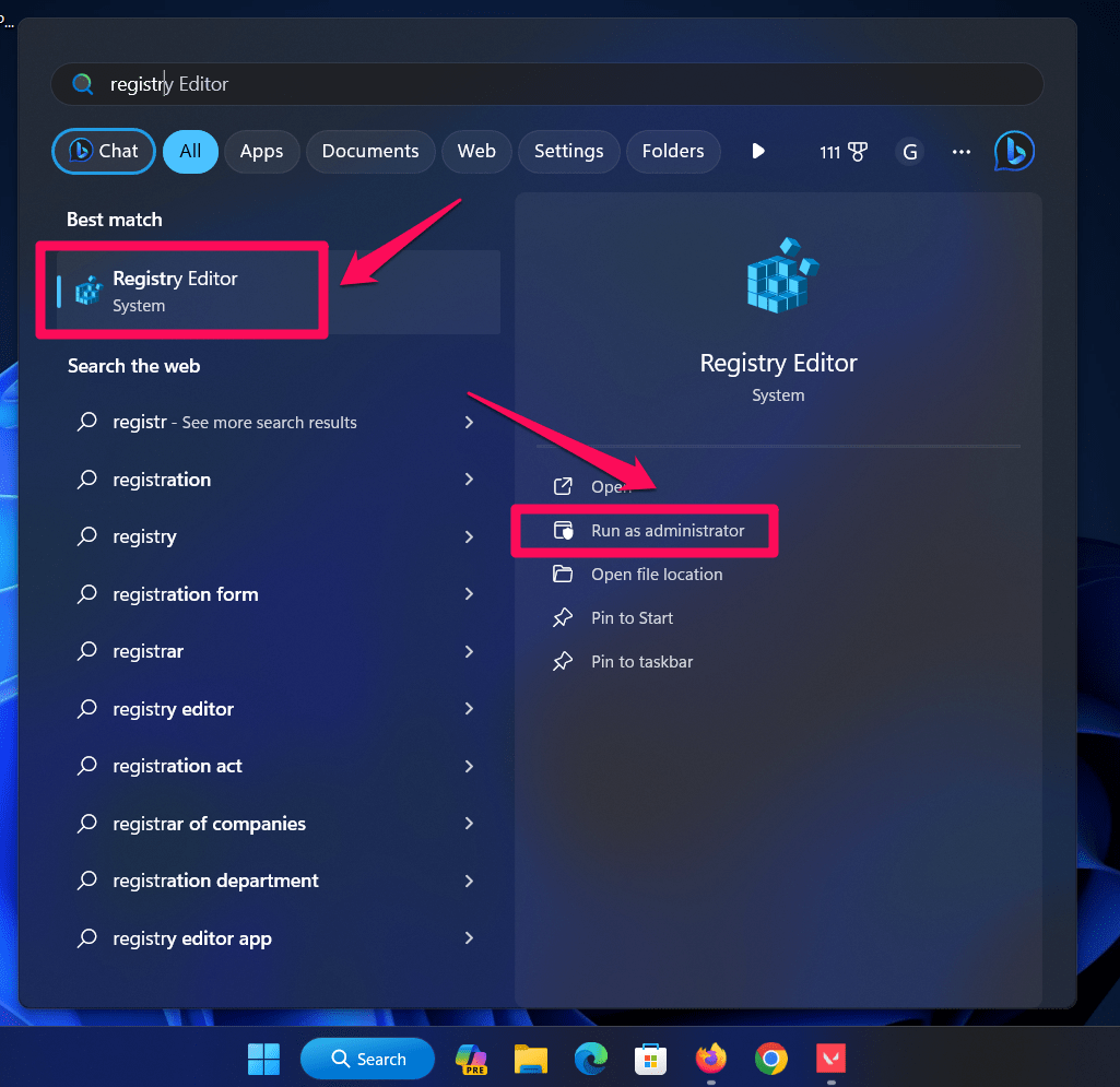 How to Move Outlook Navigation Toolbar to Bottom 2 Open Registry Editor