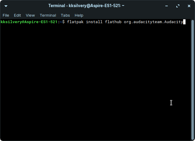 How to Install Flatpak Programs on Linux? 7 Open Terminal from menu to paste the command in it and press enter key