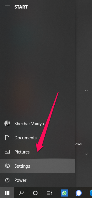 Fix Error Code 0x80072ee7 Microsoft Store 10 Open the Setting app from the Start menu