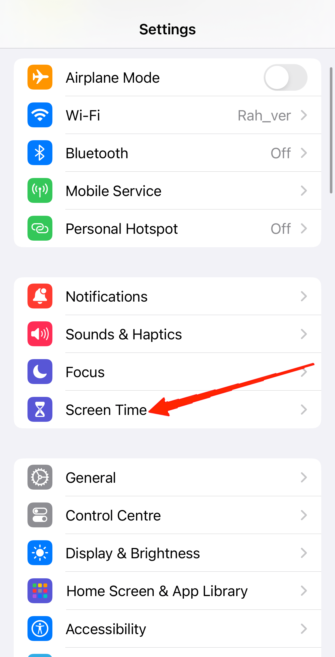 5 Tips to Stop Triggering Camera Control Accidentally on iPhone 17 Open the Settings app and go to Screen Time.