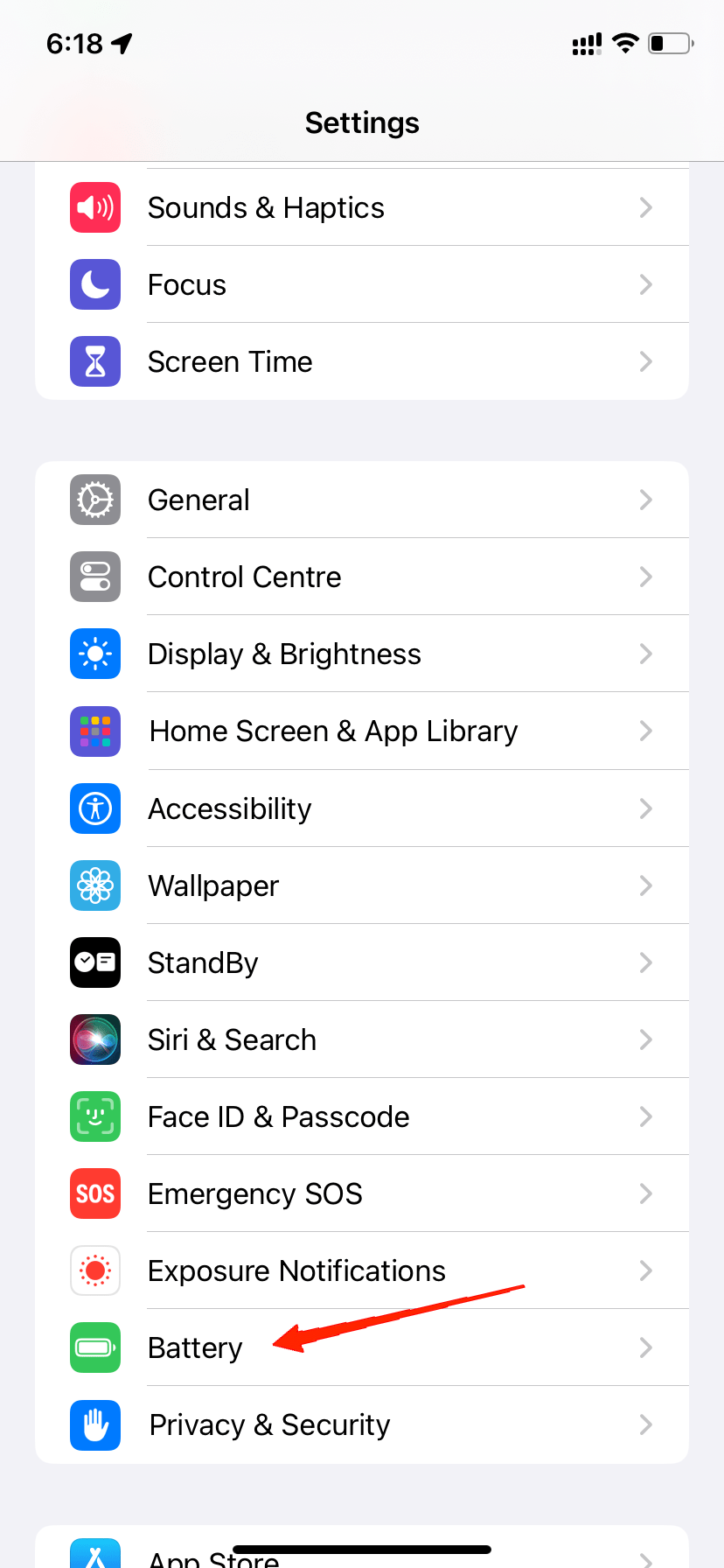 How to Fix Truecaller Not Showing Names for Incoming Call on iPhone 13 Open the Settings app on your iPhone and navigate to the Battery section.