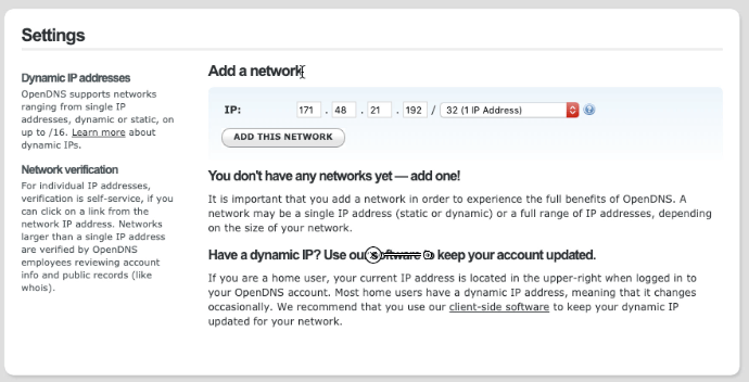How to Setup OpenDNS on any Router? (Easy Steps Added) 6 OpenDNS Add Network IP Address