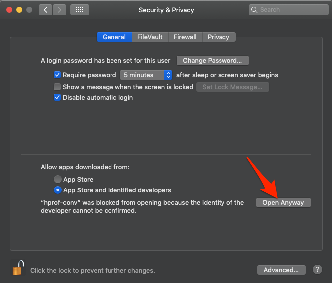 Fix Mac 'File Can’t be Opened Because the Identity of the Developer Cannot be Confirmed' 8 Open Anyway Blocked Application or File