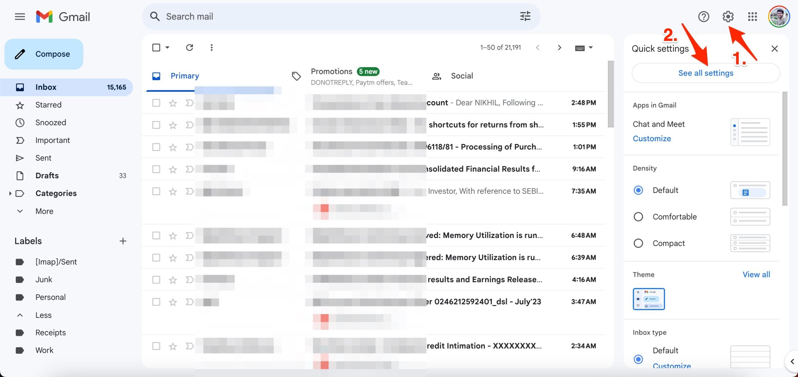 How to Fix Google Chat Not Showing in Gmail? 6 Open_Gmail_Settings