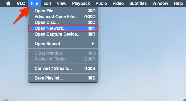 Stream Online Videos on VLC Player | PC and Mobile 5 Open_Network-1