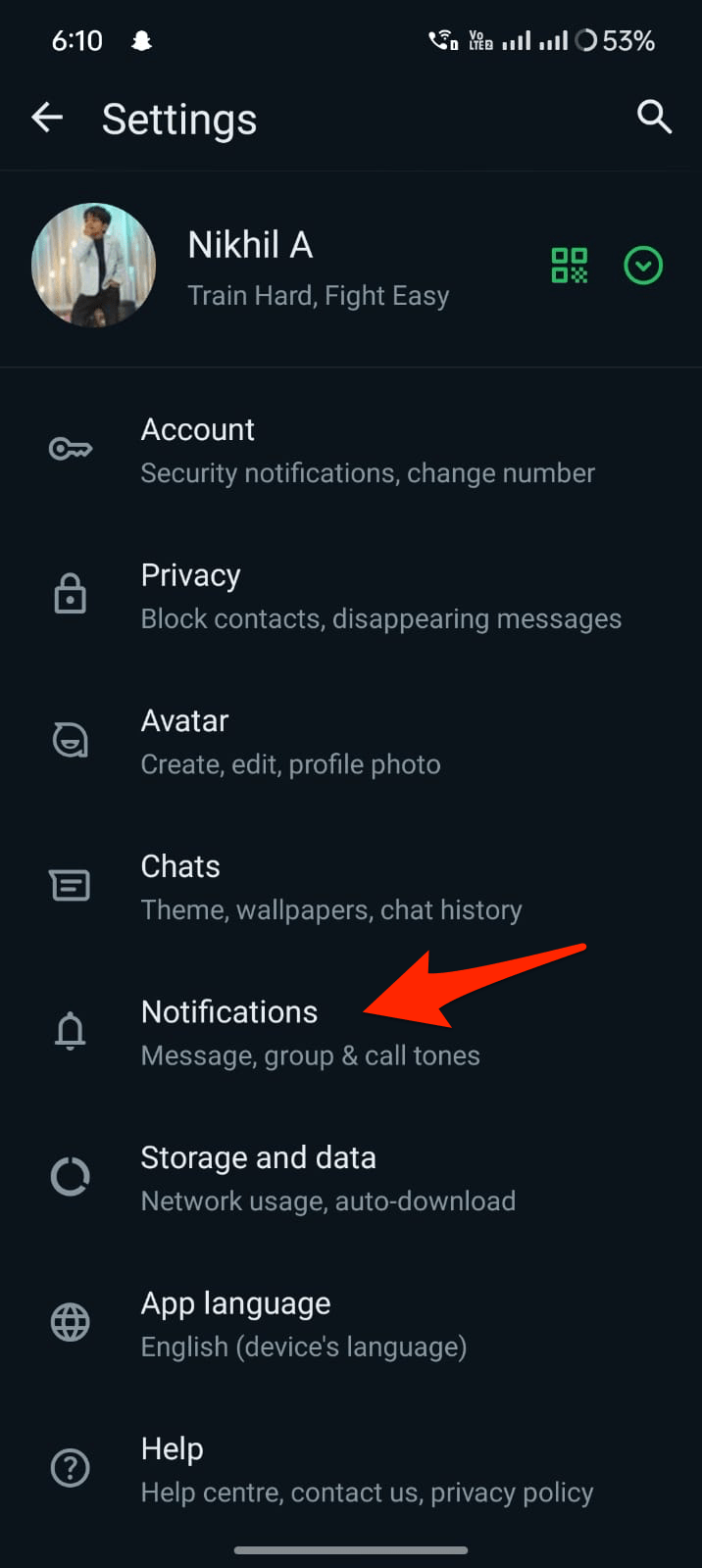 5 Ways to Fix WhatsApp Calls Not Ringing on Android 17 Open_Notifications